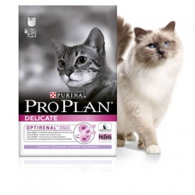 Purina Pro Plan DELICATE Суха храна за котки с чувствителна храносмилателна система пуйка и ориз